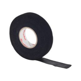 Polyester fleece adhesive tape - ADHTPE-FLC/PES-BLACK-19MMX10M