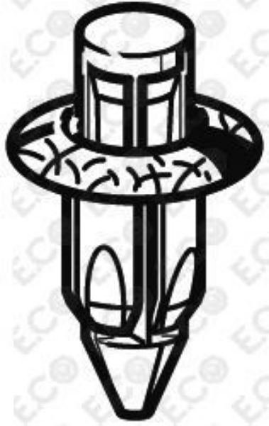 Picture of Body Clip - Plastic Rivet