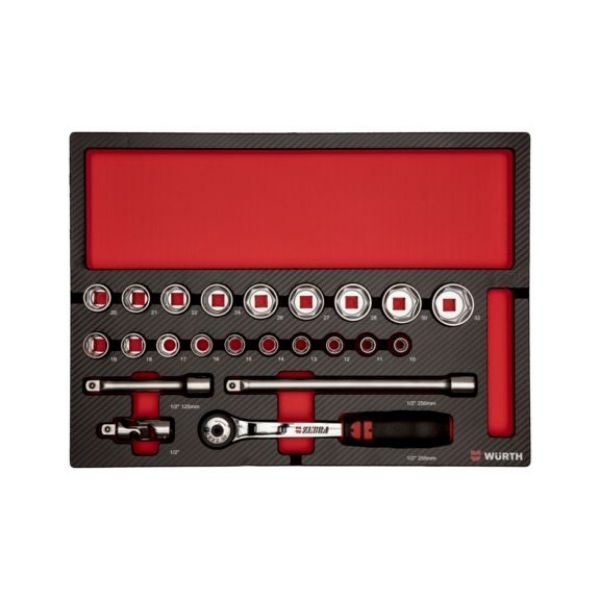 Picture for category Socket wrench set 1/2 inch 8.4.1, 23 pcs
