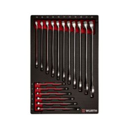 System assortment 4.4.1, combination wrench - COMBIWRNCH-SET-17PCS