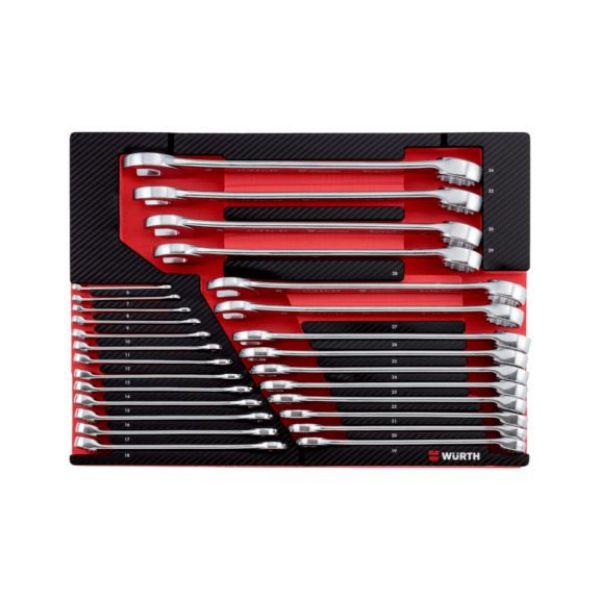 Picture for category Combination wrench set 8.4.1, 27 pcs.