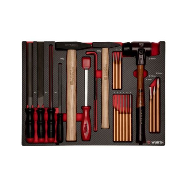 Picture for category Striking tool and file set 8.4.1, 24 pcs