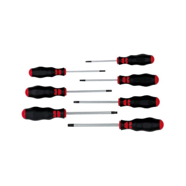 Picture for category Screwdriver set, TX, with hole, 7 pieces