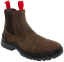 Show details for S3 LEATHER SAFETY SHOE SAFETY-LOW-BOOT-BROWN-SLIP-ON-S3-COMP/KEVL-SIZE39-899808139