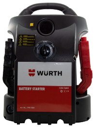 MOBILE STARTING ASSISTANCE 12V /24V - PROFESSIONAL-START-BOOSTER-12/24V-22AH-CURVED-CLAMPS - 7721224