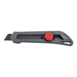ECO cutter knife with clamping edge - CUTTER-GREY-H18MM-L155MM