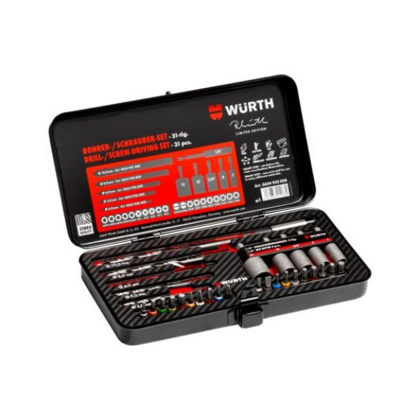 Drill/screwdriver set RW Edition 2020 - DRL-MET-SET-(RW-EDITION-2020)-31PCS