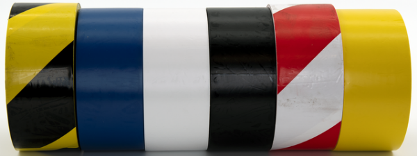 Picture of Adhesive tape PVC Yellow/Black