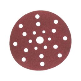 Vehicle dry sandpaper disc red perfect&lt;SUP&gt;&reg; &lt;/SUP&gt;21 perforated plate - DSPAP-HOKLP-MULTIHOLE-P1000-D150MM