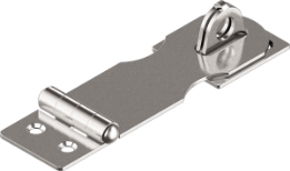 STAINLESS STEEL HINGED HASP 125-40-1.5 A2-m80522