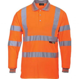 HI-VIS-LONG-SLEEVE-POLO-SHIRT-ORANGE-SIZE-S-899078507