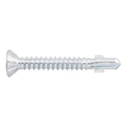 Wing-tip drilling screw with countersunk milling head With AW drive PIAS&reg; - SCR-DBIT-WING-CS-CUTHD-AW20-(A3K)-4,2X38
