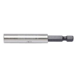 Universal holder E 6.3 (1/4&quot;) - HOLD-BIT-SLEV/SNAPRG-MAGN-1/4IN-L74MM