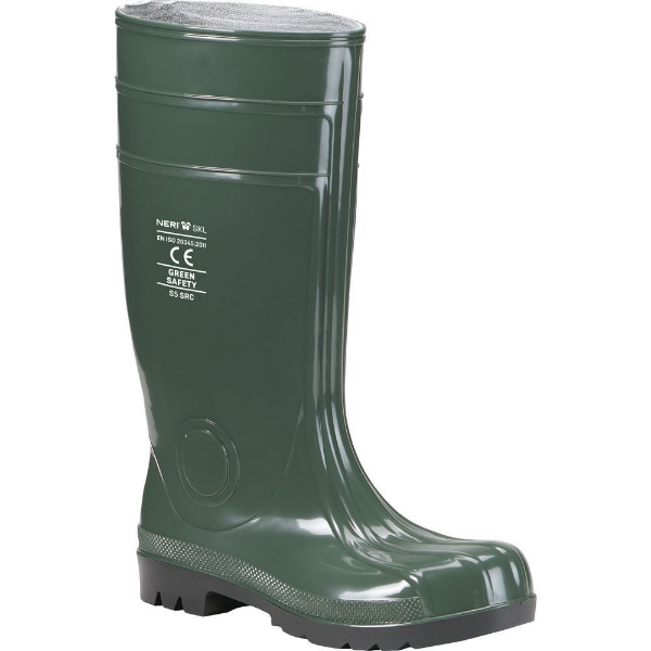 Picture of S5 PVC GREEN SAFETY BOOTS