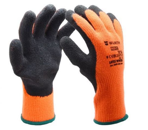 SAFETY-GLOVES-LATEX-WINTER-SIZE-8