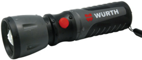 PLASTIC LED TORCH-TRCH-LED-PLA/RBR-(ADJ-FOCUS)-L13CM-827901