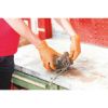 Disposable nitrile grip glove - PROTGLOV-NITRILE-GRIP-ORANGE-M