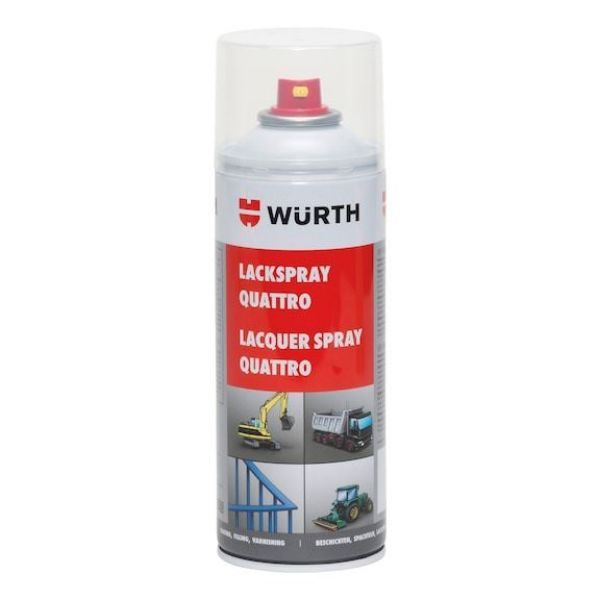 Paint spray Quattro - PNTSPR-QUATTRO-R9010-PUREWHITE-400ML