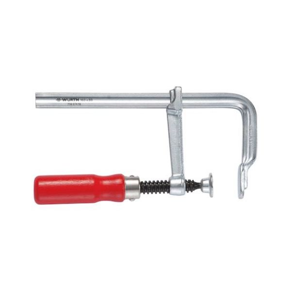 Picture for category Solid steel screw clamp with wooden handle