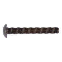 Screw with flattened half round head and hexagon socket - SCR-RSD-ISO7380/1-010.9-HS5-M8X16