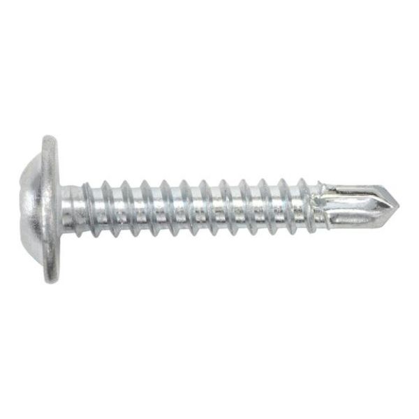 Picture for category pias steel zinc plated pan head AW with flange