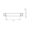 O-ring, metric - RG-O-ISO3601-NBR70-18,00X2,00