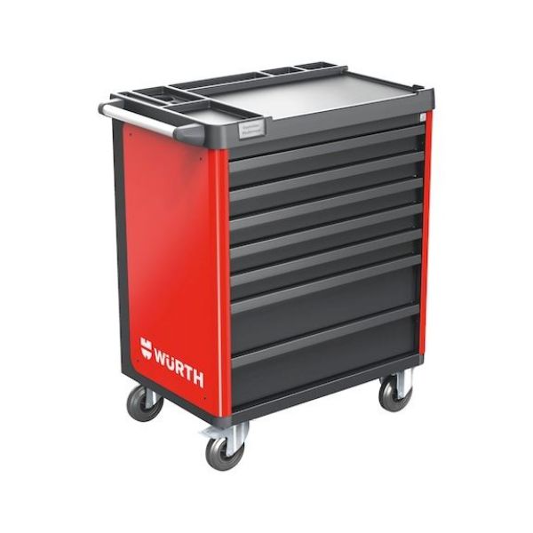 System workshop trolley Basic 8.8 - WRKSHPTRLY-BASIC-8.8-7DR-RAL3020