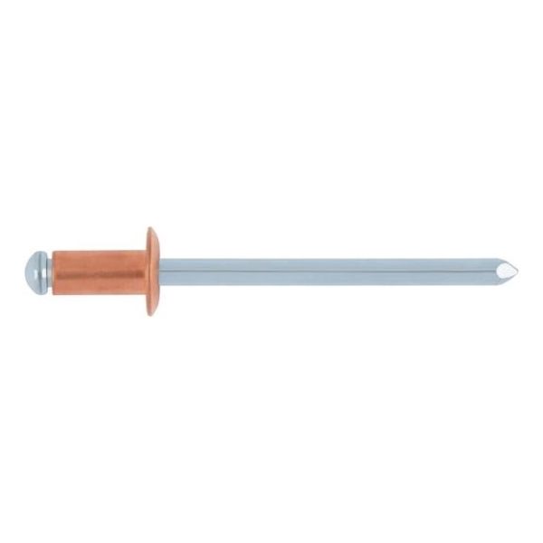 Picture for category Blind rivet dome head copper/steel