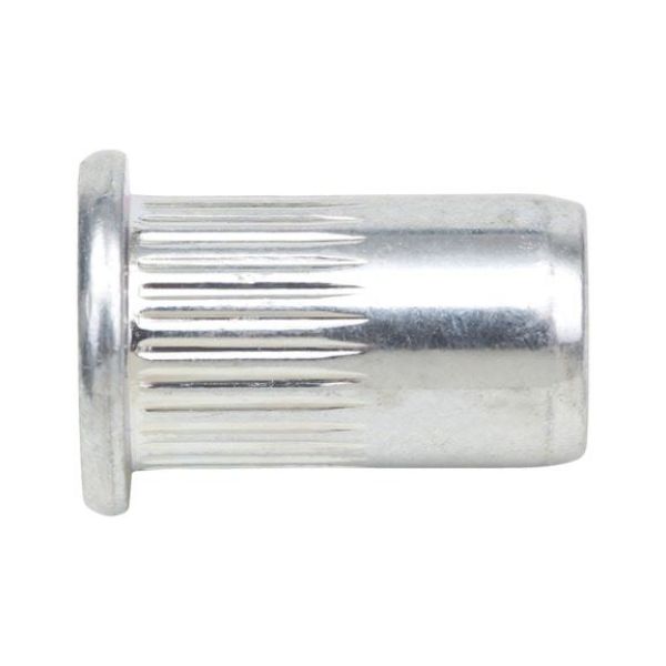 Picture for category Flat head A2 stainless steel knurled shank