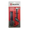 1-component cutter knife including extremely sharp snap-off blades - KNFE-SET-(1C AND 13 BLADES)-18MM