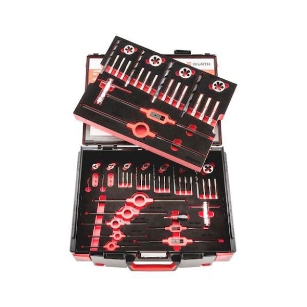 Picture for category Thread-cutting tool set HSS 67-pieces Sysko