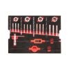 Thread cutting tool set HSS M3-M20 - THRCTR-SYSKO-HSS-2.0-(M3-M20)-67PCS