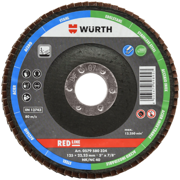 FLPDISC-NC-CLTH-DOMED-BR22,23-G40-D125MM-579580324