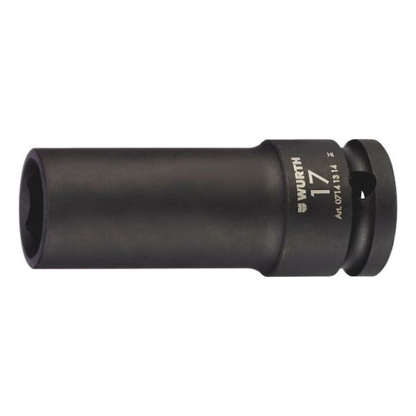 Picture for category 1/2 inch impact socket wrench, met, hex, long