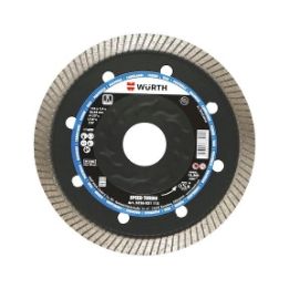 Diamond cutting disc, tiles Hard Speed Turbo - CUTDISC-DIA-SP-TILESHARD-BR22,23-D230