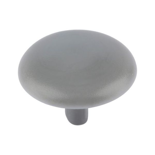 Cover cap for head-hole-drilled screw - CAP-(01743)-R7001-SILVERGREY-D12/2,5