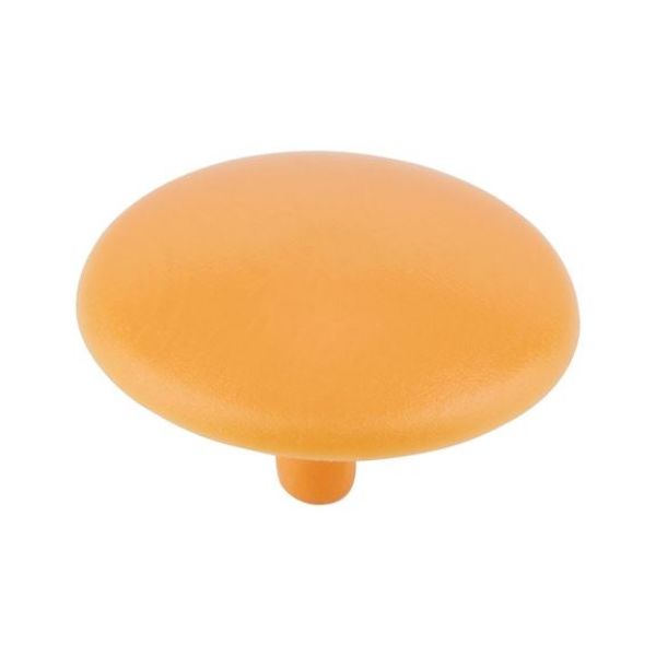 Cover cap for head-hole-drilled screw - CAP-(01743)-R1017-SAFRANYELLOW-D15/2,5