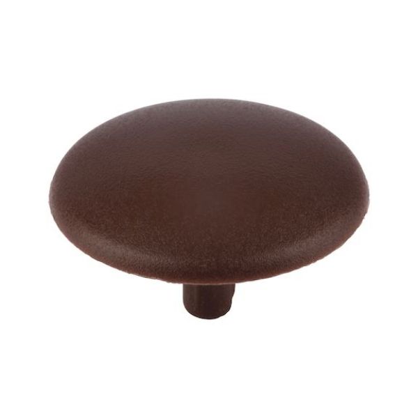 Cover cap for head-hole-drilled screw - CAP-(01743)-R8016-MAHOGBROWN-D15/2,5