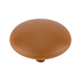 Cover cap for head-hole-drilled screw - CAP-(01743)-R8001-OCHERBROWN-D15/2,5