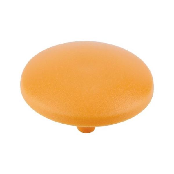 Cover cap for head-hole-drilled screw - CAP-(0903)-R1017-SAFFRONYELLOW-D18