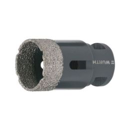 Diamond tile dry core bit M14 seat - CREBIT-DRY-DIA-TILES-M14-L60-WL35-D20