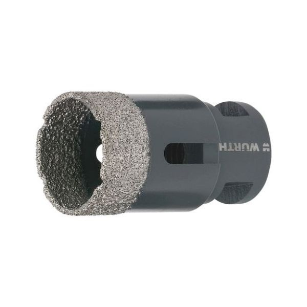 Diamond tile dry core bit M14 seat - CREBIT-DRY-DIA-TILES-M14-L60-WL35-D20