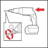 Cordless drywall screwdriver ATS 18 AUTOMATIC M-CUBE - DRYWLSCRDRIV-CORDL-(ATS18+MSV55TS)-2X2AH