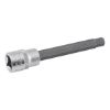 3/8 inch socket wrench, hexagon socket metric With knurling - SKTWRNCH-3/8IN-HEXSKT-KNRL-7MM-L92MM