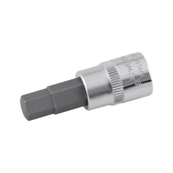 3/8 inch socket wrench, hexagon socket metric With knurling - SKTWRNCH-3/8IN-HEXSKT-KNRL-9MM-L50MM