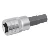 3/8 inch socket wrench, hexagon socket metric With knurling - SKTWRNCH-3/8IN-HEXSKT-KNRL-9MM-L50MM