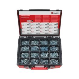 Screw cylinder head, assortment - SCR-CYL-SYSKO-ISO4762-8.8-(A2K)-960PCS