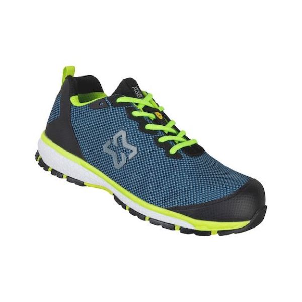 Caracas S1P low-cut safety shoes - SHOE CARACAS MESH S1P BLUE 42