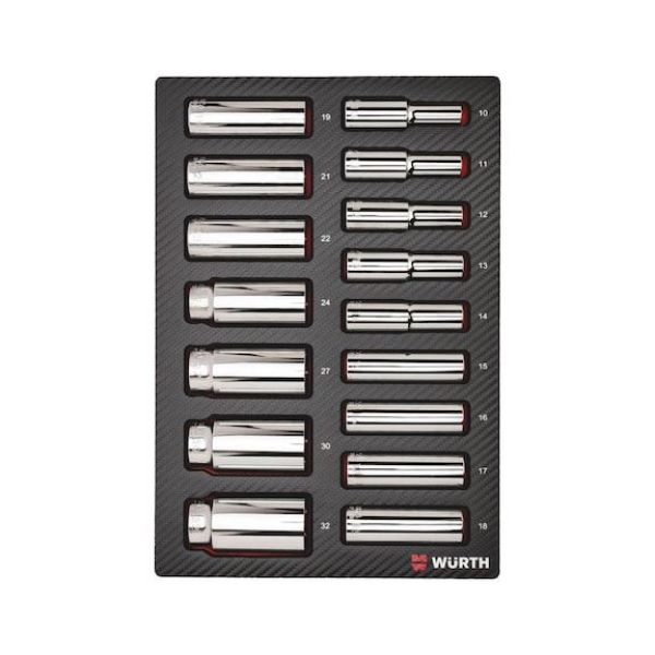 Picture for category Socket wrench set 1/2 inch 4.4.1, 16 pcs.