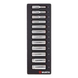 System assortment 2.4.1, socket wrench 3/8 inch - SKTWRNCH-SET-3/8IN-2.4.1-12PCS